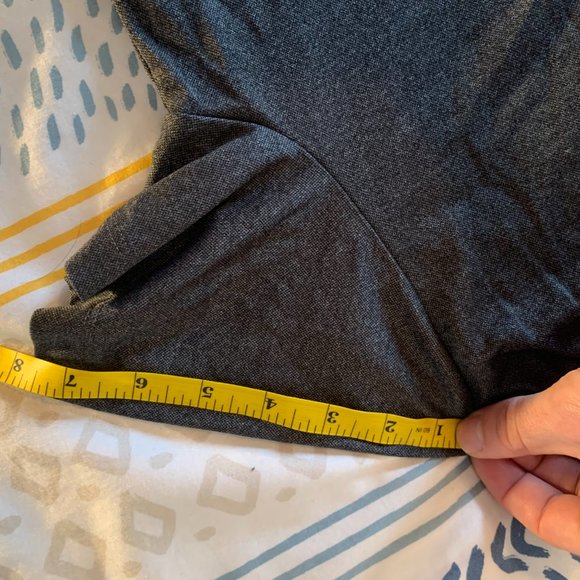 Theory Brown B Atlas Piqué grey polo shirt - Picture 8 of 8